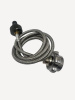 Адаптер газовый BRS-17ELS_HOSE LPG-Резьба (Стальной; Шланг 1м)